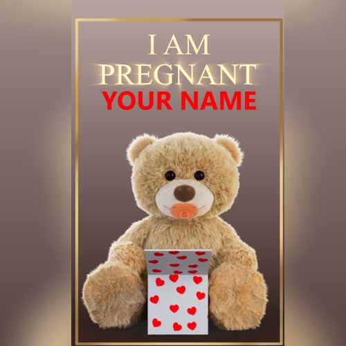 Announce your pregnancy in a warm and unique way with this 3D Teddy Bear animation. Your name will appear alongside the text “I am pregnant”, creating a touching and personal message. Download or share your customized video instantly on social media. Digital product – no physical item will be shipped.