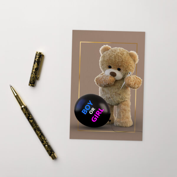 Standard Postcard GENDER REVEAL