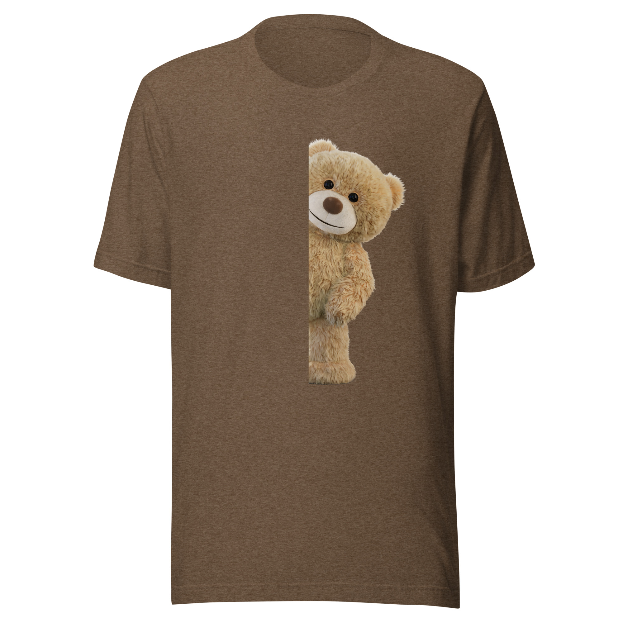 unisex-staple-t-shirt-heather-brown-front-6904e352dea76.jpg